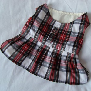 Handmade Dog kilt dress / harness - deanysdesigns.co.uk