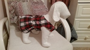 handmade tartan kilt dog dress harness - deanysdesigns.co.uk